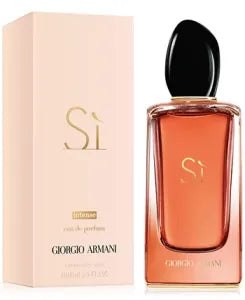 Giorgio Armani Sì Intense Eau de Parfum elegant bottle
