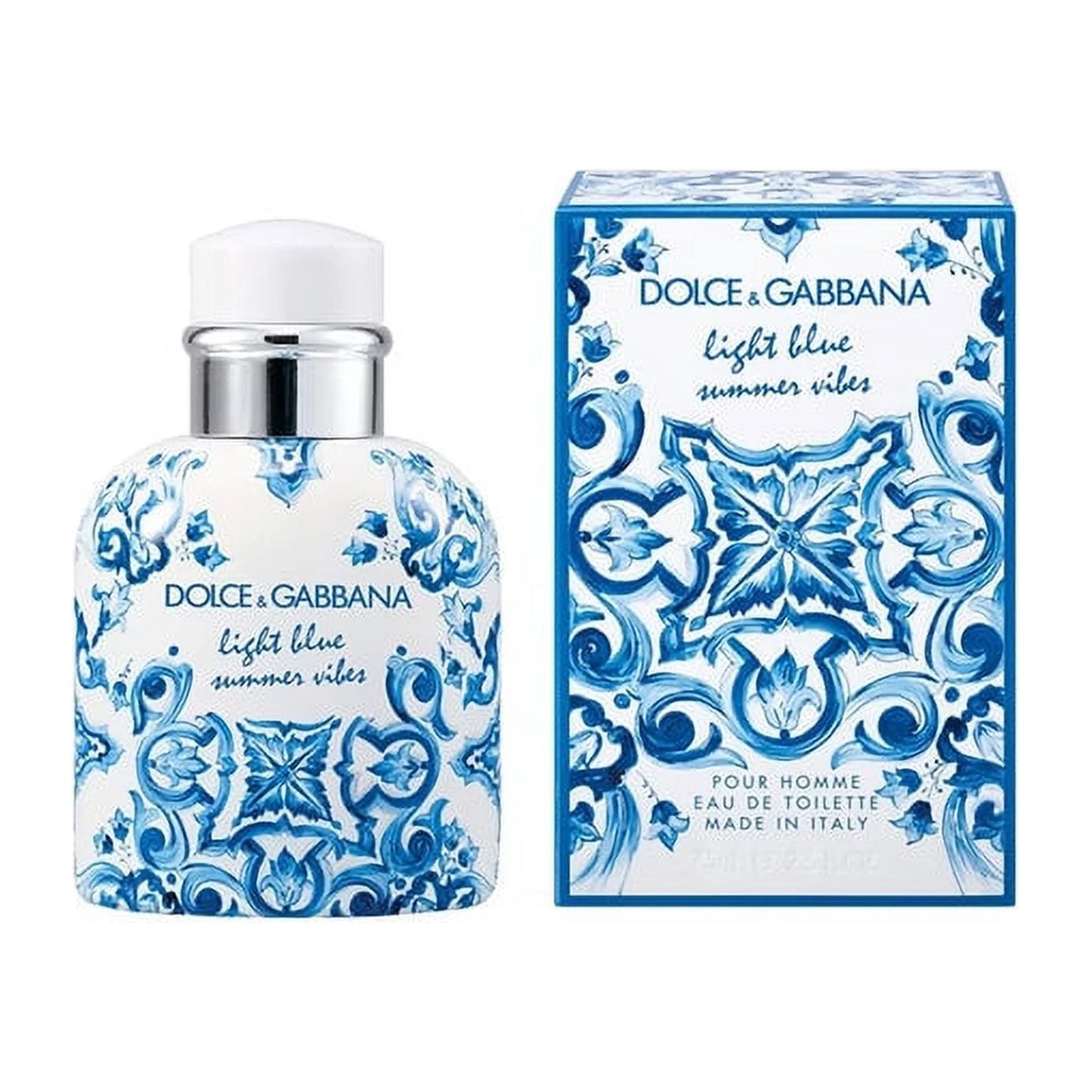 D&G Light Blue Pour Homme Summer Vibes EDT Spray