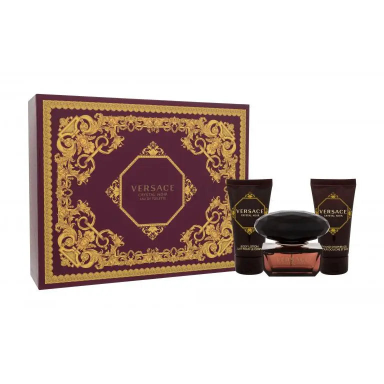 Versace, 3 pcs, Crystal Noir EDT Spray Gift Set