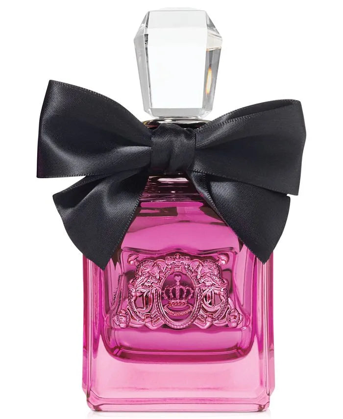 Viva La Juicy Noir – sultry gourmand floral fragrance in black bottle.
