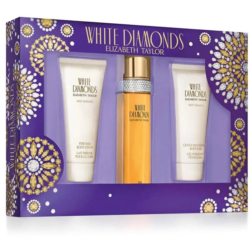 Elizabeth Taylor, 3 pcs, White Diamonds Eau de Parfum Spray Gift Set