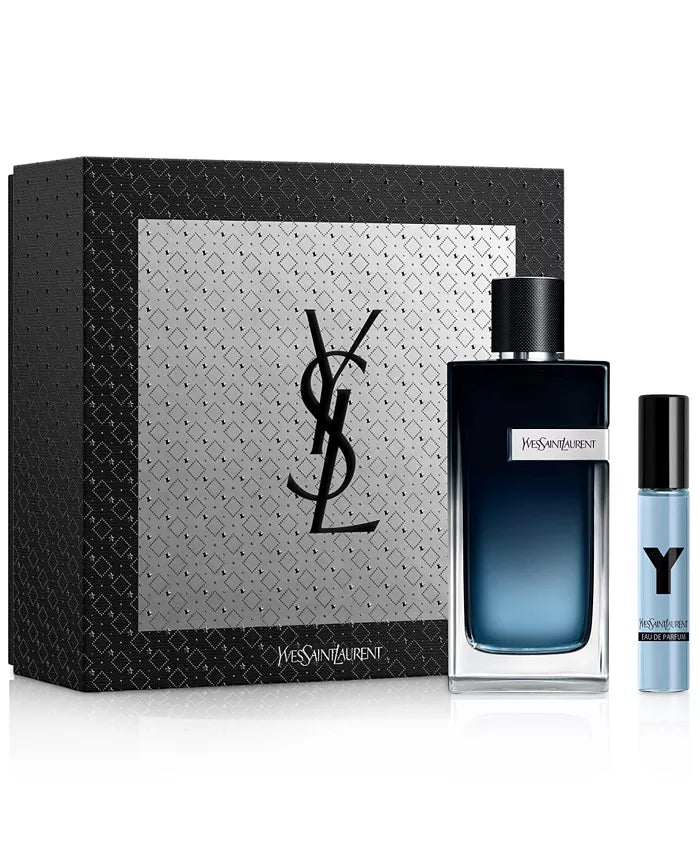 YSL Y Eau de Parfum with fresh, aromatic citrus and woody notes.