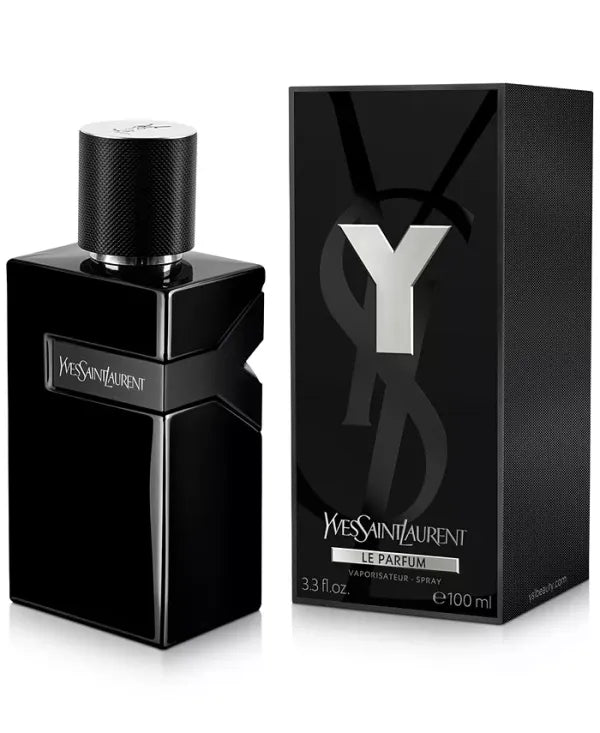 YSL Y Le Parfum with aromatic spices and fresh citrus for a bold and elegant masculine scent.
